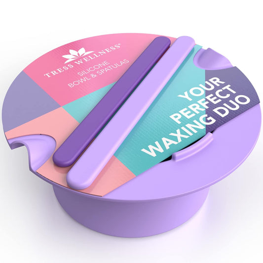 3 Month Warranty : Tress Wellness Wax Warmer Silicone Liner (Purple)